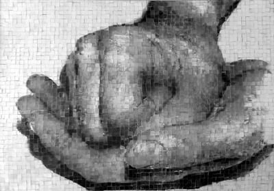 Hands Mosaic